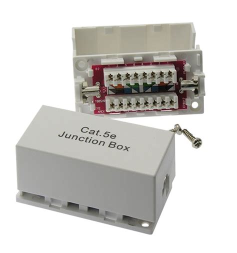 cat5e junction box 6 ports punch down|InstallerParts (5 Pack) Cat 5E Junction Box .